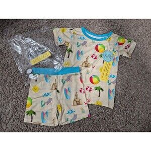 Kai blue bamboo 2 piece outfit size 2T